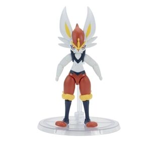 Pokémon Select Cinderace 6-Inch Articulated Figure – Trainer Team Series – Offi